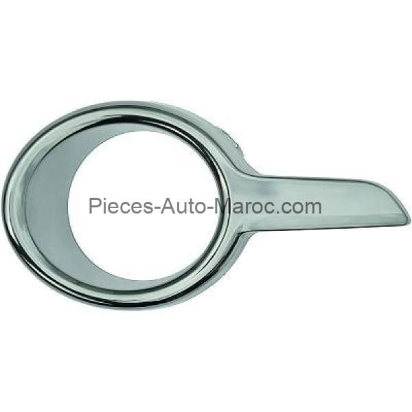 ENJOLIVEUR PARE CHOCS AVANT DROIT CHROME IMPRESSION OPTIQUE FONCÉ PEUGEOT 208 MAROC
