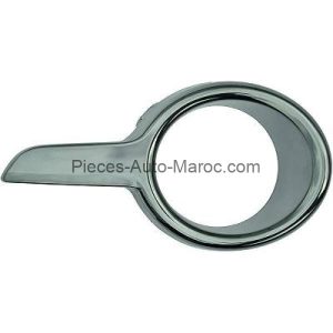 ENJOLIVEUR PARE CHOCS AVANT GAUCHE CHROME IMPRESSION OPTIQUE FONCÉ PEUGEOT 208 MAROC