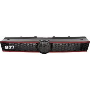 GRILLE DE CALANDRE ROUGE NOIR VOLKSWAGEN POLO MAROC