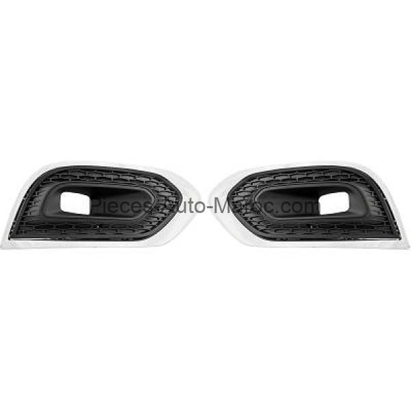 GRILLE DE PARE CHOCS DROIT GAUCHE POUR ANTIBROUILLARD RENAULT KADJAR maroc