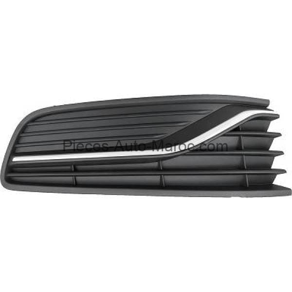GRILLE DE PARE CHOCS DROIT SANS ANTIBROUILLARD NOIR VOLKSWAGEN POLO MAROC