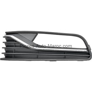 GRILLE DE PARE CHOCS GAUCHE AVEC ANTIBROUILLARD NOIR VOLKSWAGEN POLO MAROC