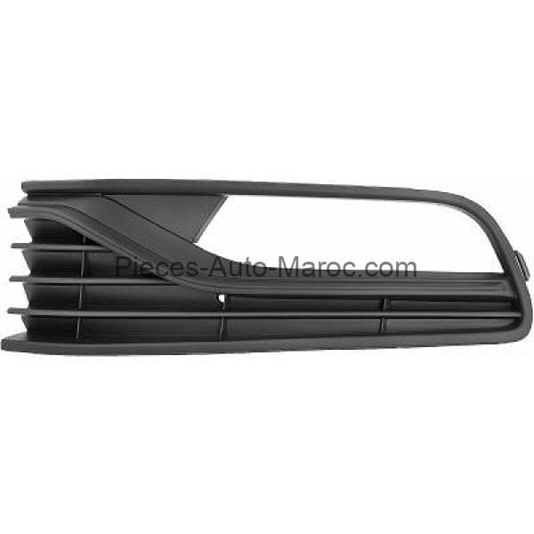 GRILLE DE PARE CHOCS GAUCHE AVEC ANTIBROUILLARD NOIR VOLKSWAGEN POLO MAROC