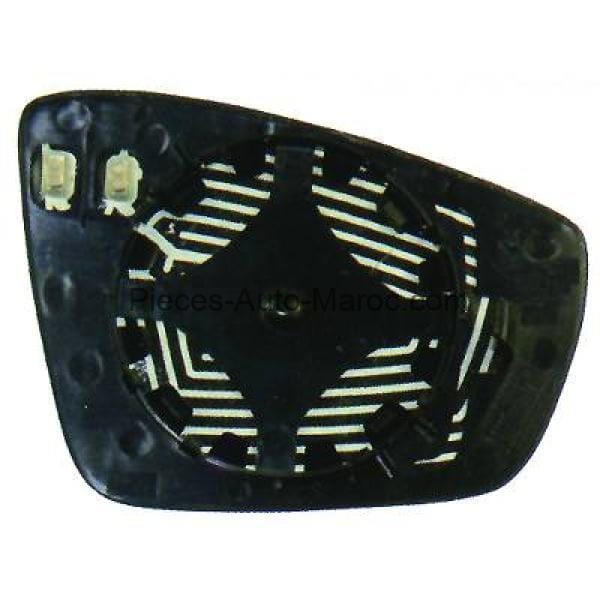 MIROIR (ASPHÉRIQUE) DE RÉTROVISEUR COTÉ GAUCHE VOLKSWAGEN POLO MAROC