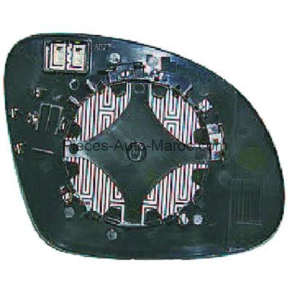 MIROIR (ASPHÉRIQUE) DE RÉTROVISEUR COTÉ GAUCHE VOLKSWAGEN TIGUAN MAROC