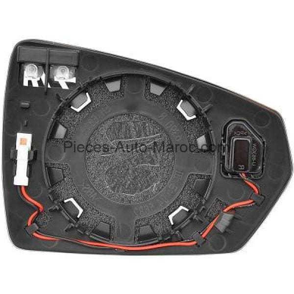 MIROIR GLACE RÉTROVISEUR GAUCHE POUR AIDE À LA CONDUITE ASPHÉRIQUE VOLKSWAGEN POLO MAROC