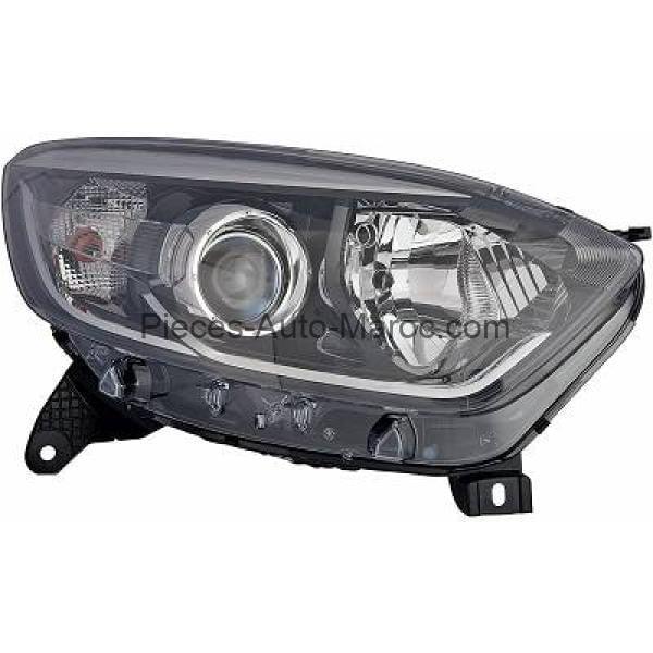 PHARE PRINCIPAL COMPLÉMENT AVEC COMMANDE POUR CORRECTEUR DE SITE PROJECTEUR DROIT RENAULT CAPTUR MAROC
