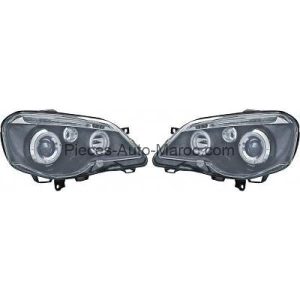 SET DE DEUX PHARES PRINCIPAUX H1 H1 ÉLECTRIQUE VOLKSWAGEN POLO MAROC
