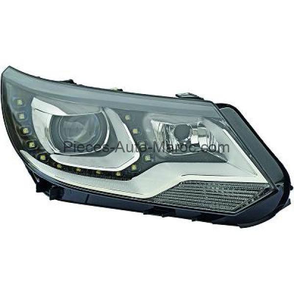 SET DE DEUX PHARES PRINCIPAUX PSY24W P21W VOLKSWAGEN TIGUAN (5N)MAROC