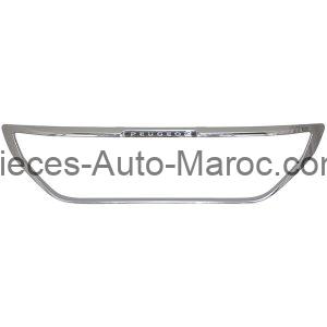 ENJOLIVEUR GRILLE PARE CHOCS AVANT PEUGEOT 2008 MAROC