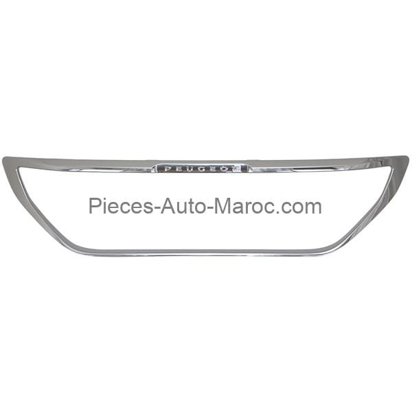 ENJOLIVEUR GRILLE PARE CHOCS AVANT PEUGEOT 2008 MAROC