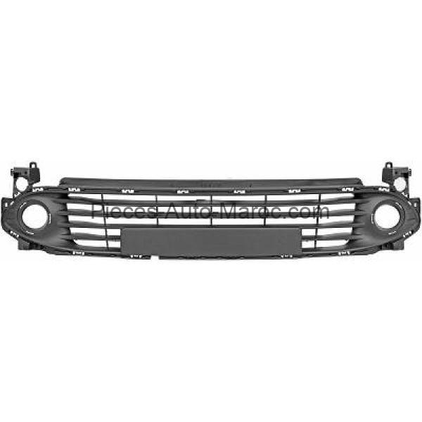 GRILLE DE PARE CHOCS AVANT NOIR RENAULT CLIO IV MAROC