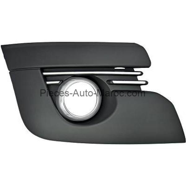 GRILLE DE PARE CHOCS DROIT CHROME NOIR PEUGEOT 3008 MAROC