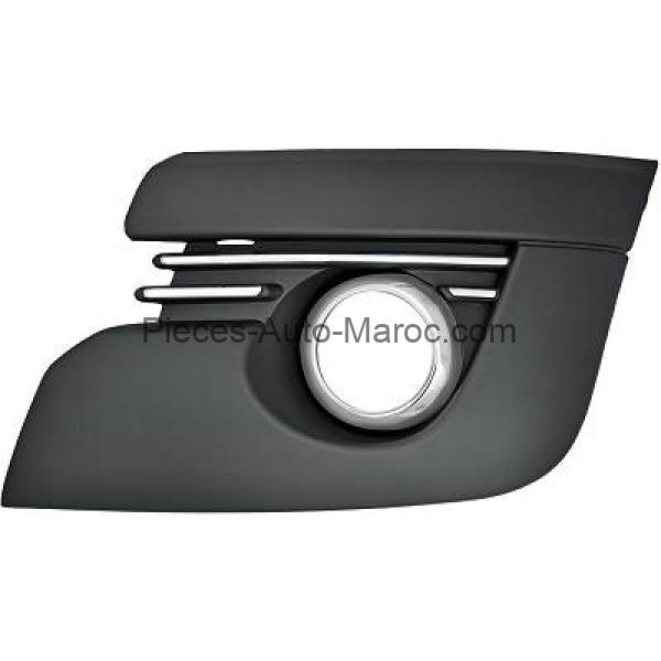 GRILLE DE PARE CHOCS GAUCHE CHROME NOIR PEUGEOT 3008 MAROC