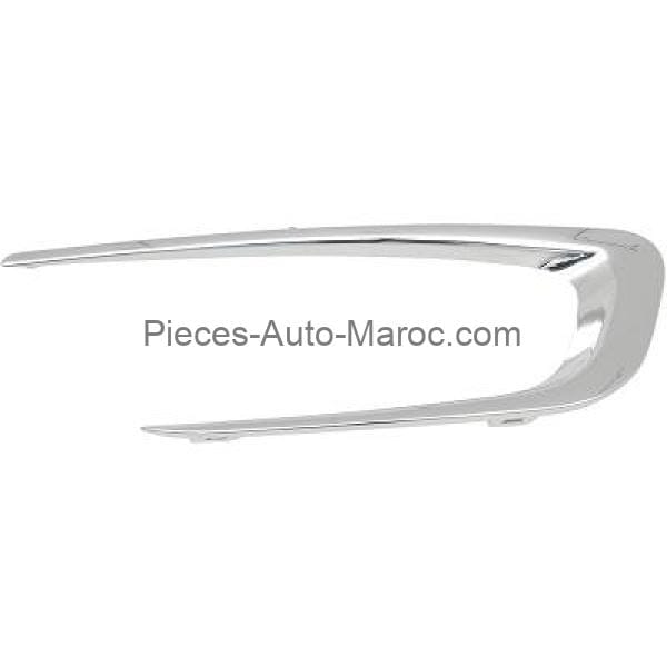 JEU DE BAGUETTES ET DE BANDES PROTECTRICES AVANT CHROME PEUGEOT 2008 MAROC