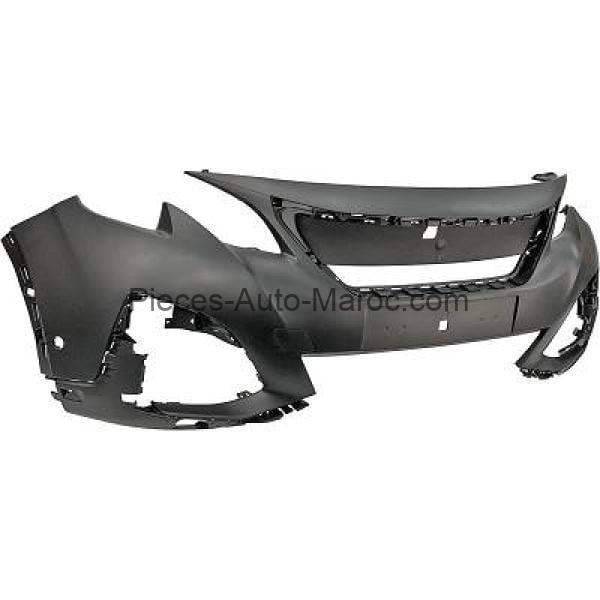 PARE CHOCS AVANT SANS LAVE PHARE POUR PARCTRONIC PEUGEOT 3008 MAROC