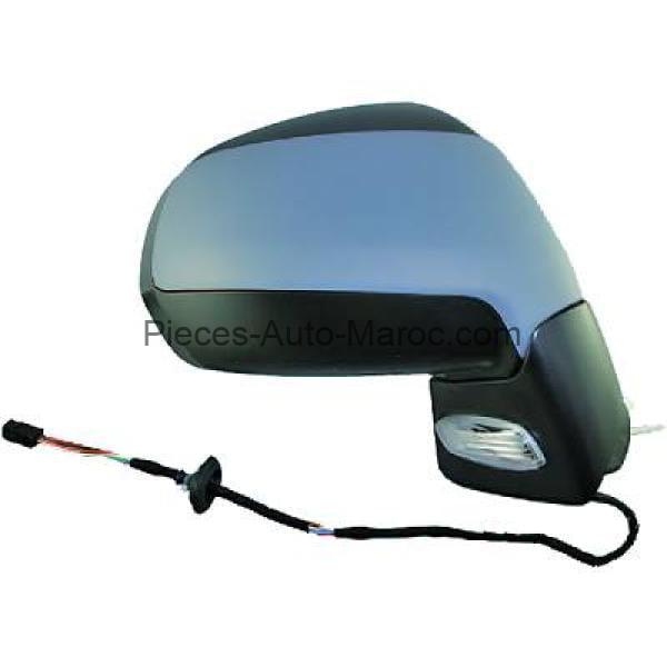 RÉTROVISEUR DROIT AVEC FEU DE CLIGNOTANT À PEINDRE PEUGEOT 3008 MAROC