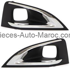 SET DES DEUX GRILLES PARE CHOCS DROIT ET GAUCHE PEUGEOT 3008 MAROC