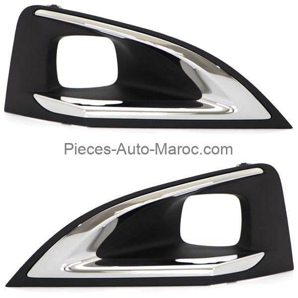 SET DES DEUX GRILLES PARE CHOCS DROIT ET GAUCHE PEUGEOT 3008 MAROC