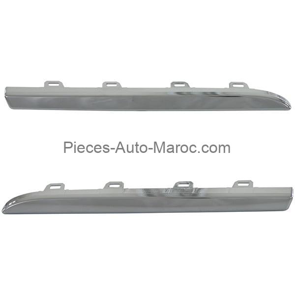 SET DES ENJOLIVEURS DE CALANDRE SUPÉRIEUR CHROMÉS RENAULT KANGOO MAROC
