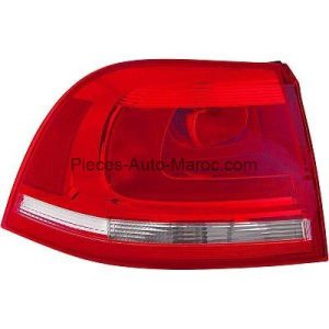 FEU ARRIÈRE DROIT EXTÉRIEURE SANS PORTE-LAMPE VOLKSWAGEN TOUAREG MAROC
