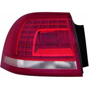 FEU ARRIÈRE GAUCHE EXTÉRIEURE AVEC PORTE-LAMPE VOLKSWAGEN TOUAREG MAROC