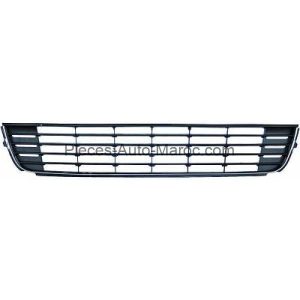 GRILLE CENTRALE DE PARE CHOCS AVANT CHROMÉ VOLKSWAGEN TOURAN MAROC