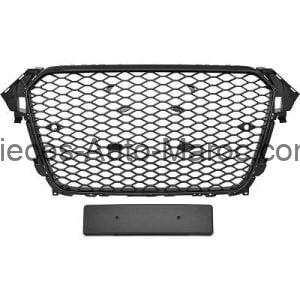 GRILLE DE CALANDRE NOIR BRILLANT POUR VERSION AVEC ASSISTANCE PARCTRONIC AUDI A4 MAROC