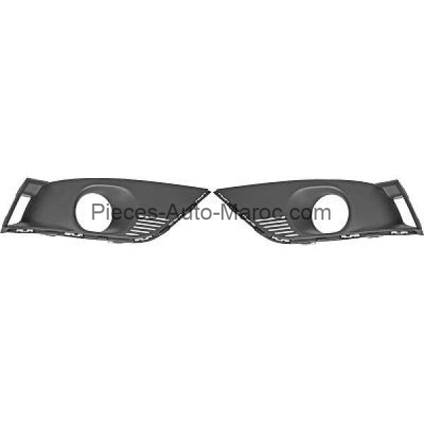 GRILLE DE PARE CHOCS AVANT DROIT AVANT GAUCHE POUR ANTIBROUILLARD RENAULT MEGANE MAROC