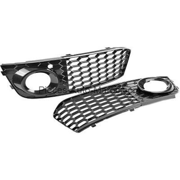 GRILLE DE PARE CHOCS DROIT GAUCHE POUR ANTIBROUILLARD AUDI A4 MAROC