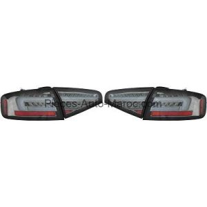 KIT DE FEUX ARRIÈRES LIMPIDE GRIS FUMÉE AUDI A4 MAROC