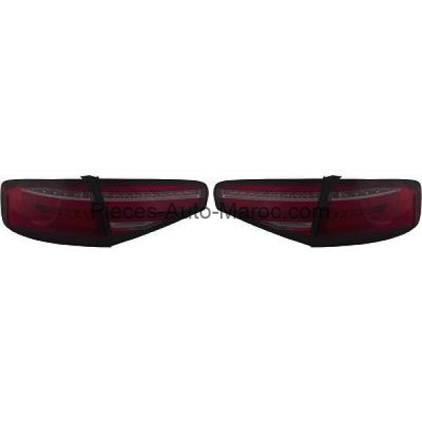 KIT DE FEUX ARRIÈRES LIMPIDE ROUGE AUDI A4 MAROC
