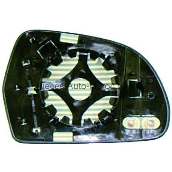 MIROIR (ASPHÉRIQUE) DE RÉTROVISEUR COTÉ GAUCHE AUDI A4 MAROC