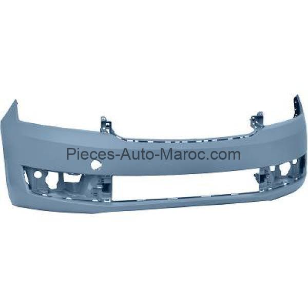 PARE CHOCS AVANT SANS LAVE PHARE SANS PARCTRONIC SKODA RAPID MAROC