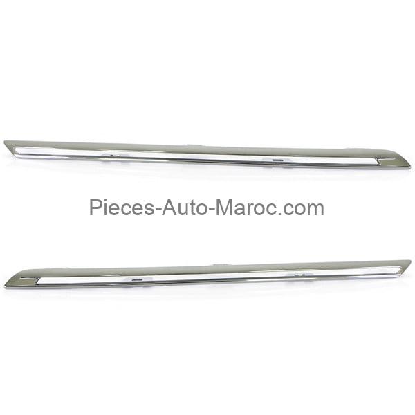 SET D' ENJOLIVEURS SUPÉRIEUR CHROMÉS DE CALANDRE RENAULT MEGANE MAROC