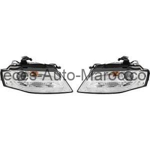 SET DE DEUX PHARES PRINCIPAUX PSY24W H7 AUDI A4 MAROC