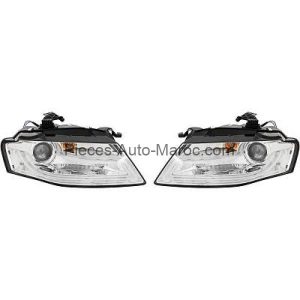 SET DE DEUX PHARES PRINCIPAUX PSY24W H7 AUDI A4 MAROC