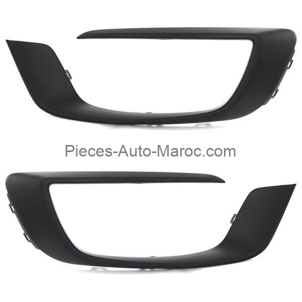 SET DES DEUX ENJOLIVEURS D' ANTIBROUILLARDS DROIT ET GAUCHE RENAULT MEGANE MAROC