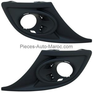 SET DES DEUX ENJOLIVEURS D' ANTIBROUILLARDS DROIT ET GAUCHE RENAULT MEGANE MAROC