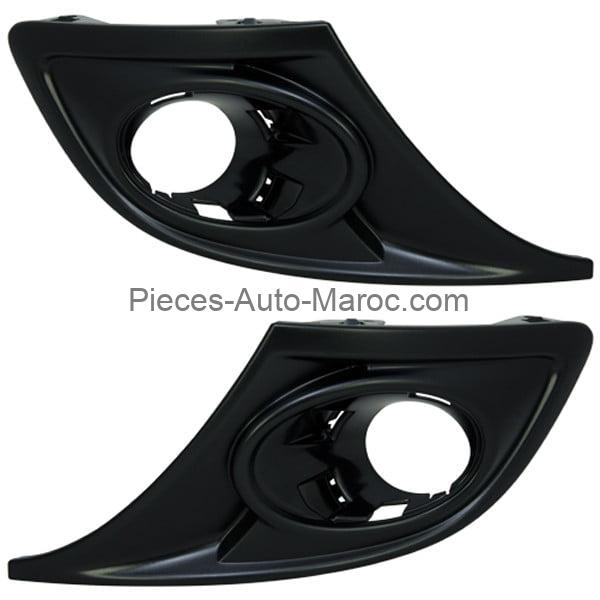 SET DES DEUX ENJOLIVEURS D' ANTIBROUILLARDS DROIT ET GAUCHE RENAULT MEGANE MAROC