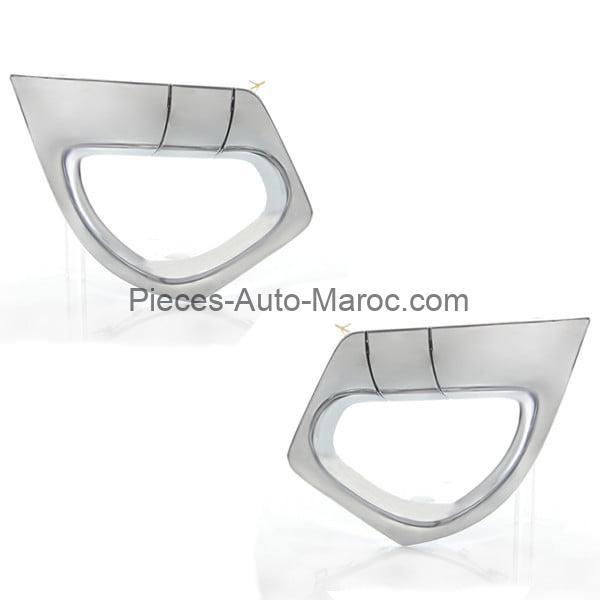 SET ENJOLIVEURS CHROME PARE CHOCS AVANT RENAULT MEGANE MAROC