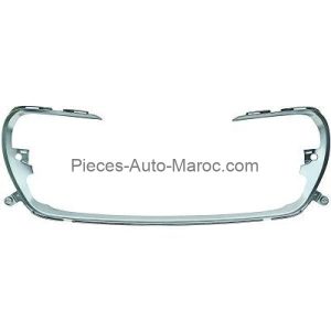 BANDEAU MOULURE DE PARE CHOCS AVANT AVEC CADRE ARGENT PEUGEOT 308 MAROC
