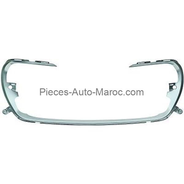 BANDEAU MOULURE DE PARE CHOCS AVANT AVEC CADRE ARGENT PEUGEOT 308 MAROC
