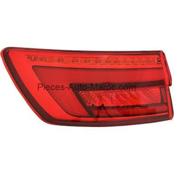 FEU ARRIÈRE GAUCHE EXTÉRIEURE AVEC PORTE-LAMPE AUDI A4 MAROC