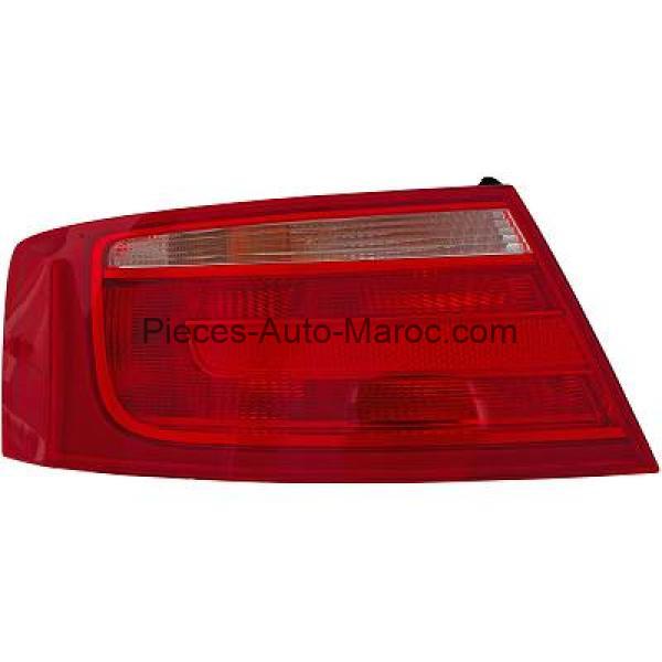 FEU ARRIÈRE GAUCHE EXTÉRIEURE AVEC PORTE-LAMPE AUDI A5 MAROC