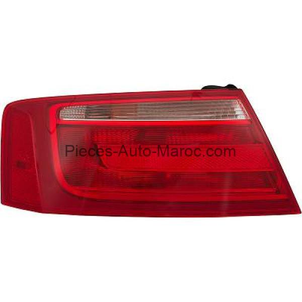FEU ARRIÈRE GAUCHE EXTÉRIEURE AVEC PORTE-LAMPE AUDI A5 MAROC