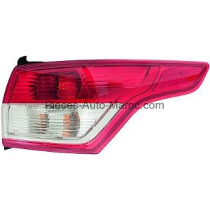 FEU ARRIÈRE GAUCHE EXTÉRIEURE AVEC PORTE-LAMPE FORD KUGA MAROC
