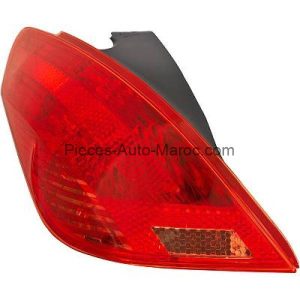 FEU ARRIÈRE GAUCHE SANS PORTE-LAMPE PEUGEOT 308 MAROC