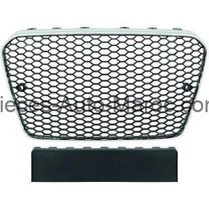 GRILLE DE CALANDRE CHROME NOIR AVANT POUR PARCTRONIC AUDI A5 MAROC