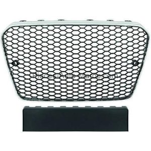 GRILLE DE CALANDRE CHROME NOIR AVANT POUR PARCTRONIC AUDI A5 MAROC